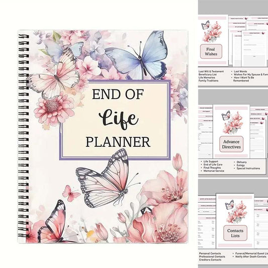 🔥LAST DAY 49% OFF - End of Life Planner