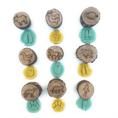 🔥Last 4 hours Sale: Save 49%-Animal Tracks Wood Stamp Set