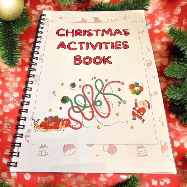 Christmas Activities Book for Kids🎅🎁