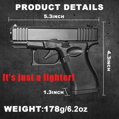 Windproof Butane LighterRefillable Torch Ligher For Cooking & Daily UseMetal