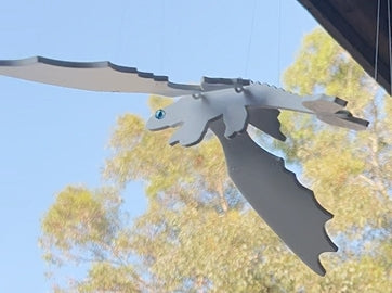 Garden Flying Dragon Chime bells