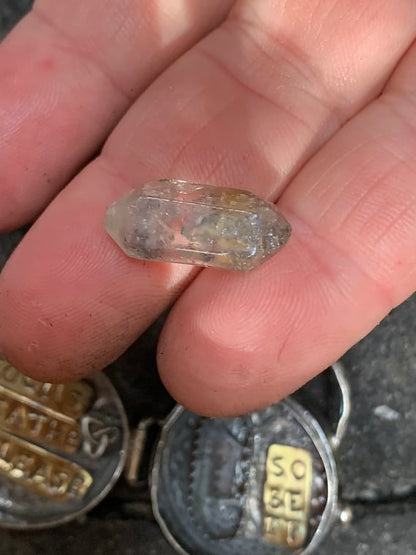 Triple moon silver locket with tree life