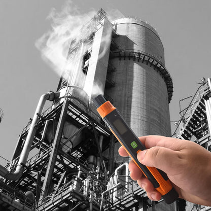 Natural Gas Leak Detector, With Audible & Visual Alarm