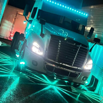 🚛LED Watermelon Light Indicator Side Marker Signal Light Suitable For All Trucks, Trailers, Construction Vehicles, Pickup Trucks, Off-Road Vehicles, Etc.