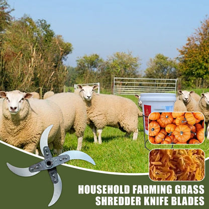 🎉Limited Time Offer 🎉Household Farming Grass Shredder Knife Blades