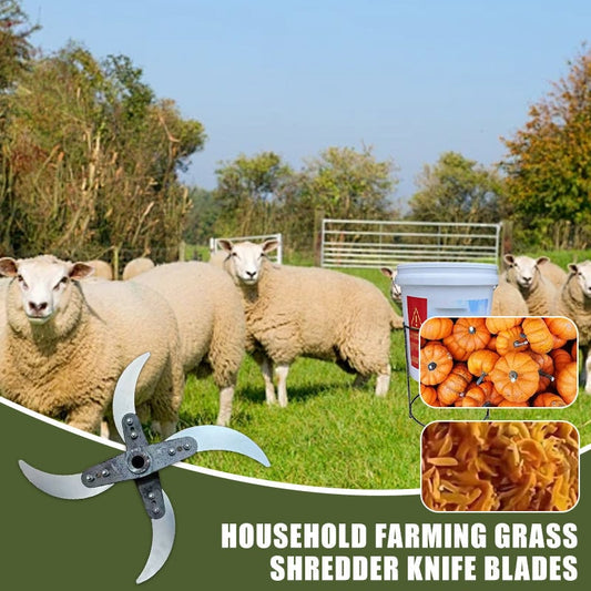 🎉Limited Time Offer 🎉Household Farming Grass Shredder Knife Blades