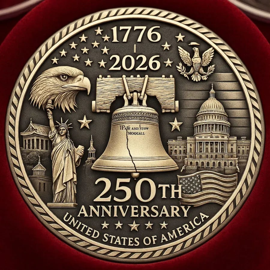 Celebrate the Legacy - Commemorative 250th Anniversary U.S. Coins