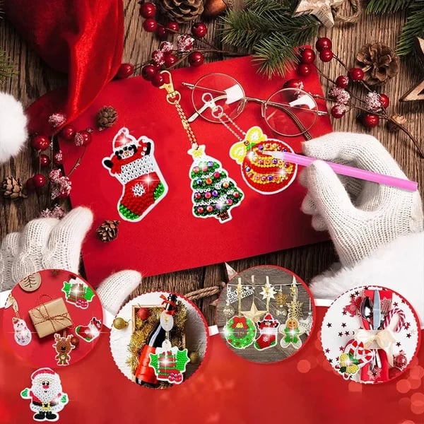 🎄Start preparing for your Christmas -🎅Christmas Painting Sticker Kit