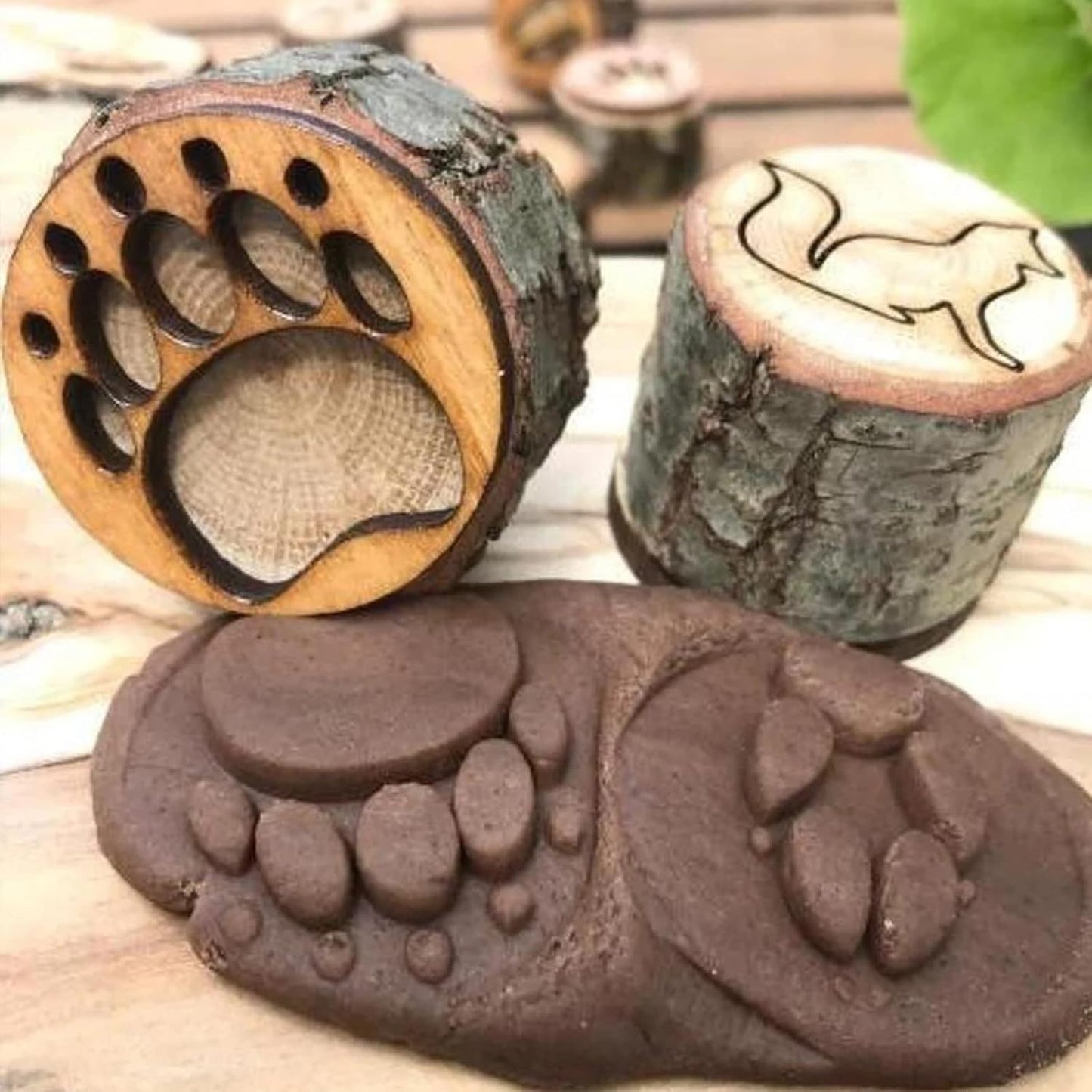 🔥Last 4 hours Sale: Save 49%-Animal Tracks Wood Stamp Set