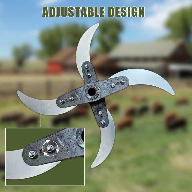 🎉Limited Time Offer 🎉Household Farming Grass Shredder Knife Blades