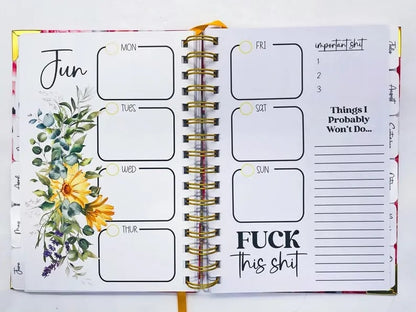 🔥LAST DAY 49% OFF - 📅My Fucking Planner: The Ultimate Sweary Organizer!
