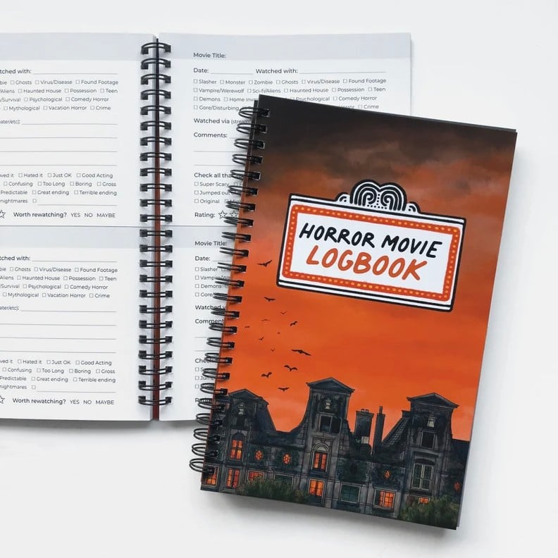 💥2024 NEW STYLE- Horror Movie Review Journal