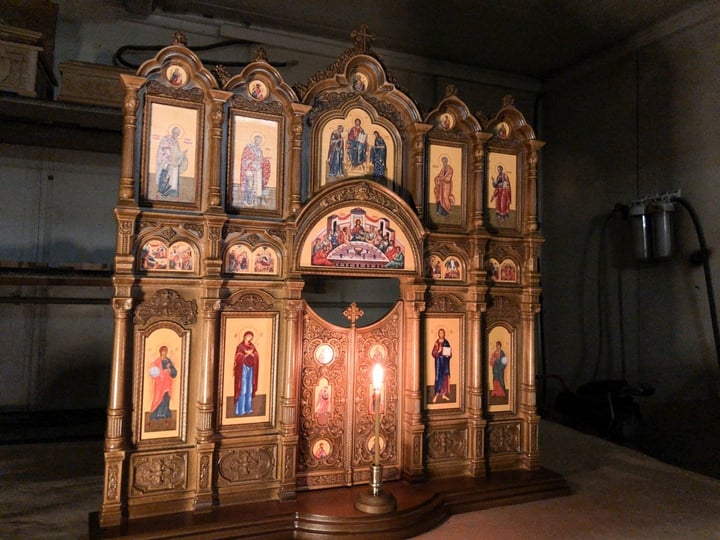 🎁Last Day Promotion 49% OFF-Home Iconostasis Renaissance Style Wall-table Prayer Corner