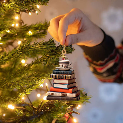 🔥LAST DAY 50% OFF - Christmas Acrylic Books Pendant Countdown Blind Box