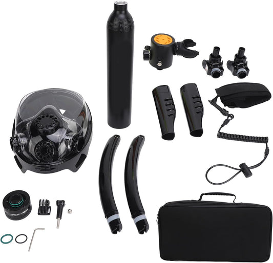 🥽Scuba Tank with Mask, scuba diving kit for recreational scuba diving