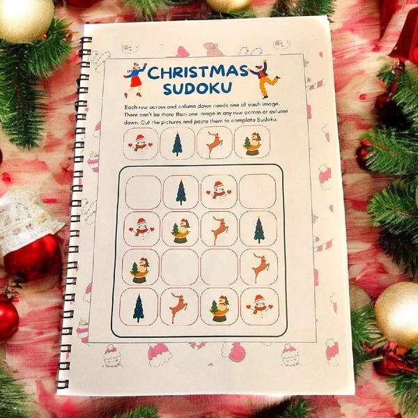 Christmas Activities Book for Kids🎅🎁