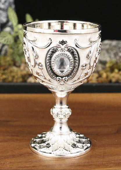 Vintage Metal Wine Cups