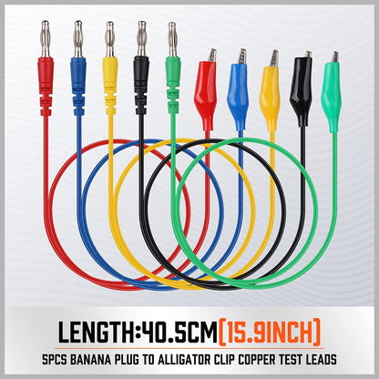 SWANLAKE 22PCS Back Probe Kit, Back Probe Pin Kit hand tool accessory impact coupler tool kit cool mechanic