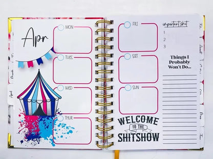 🔥LAST DAY 49% OFF - 📅My Fucking Planner: The Ultimate Sweary Organizer!