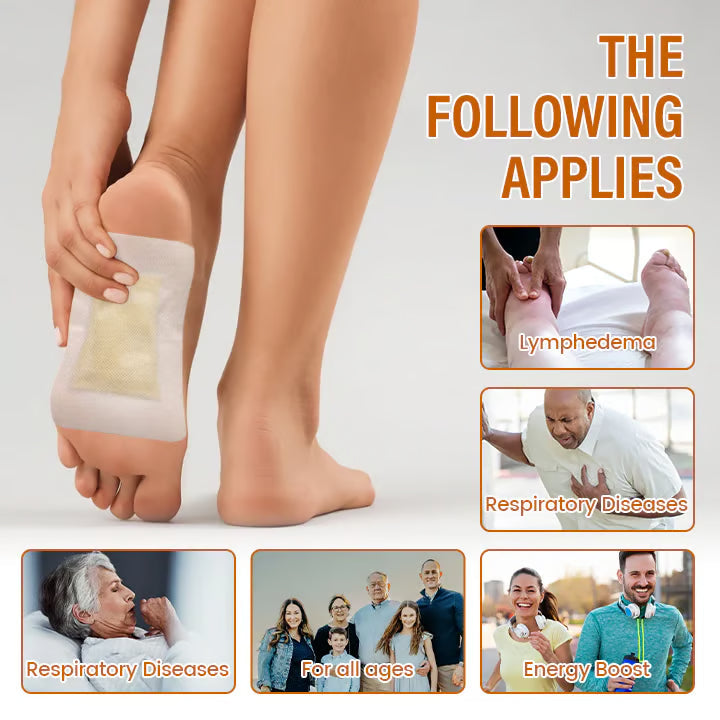 Timilk® SlimFlow Bee Venom Lymphatic Detox Foot Patches