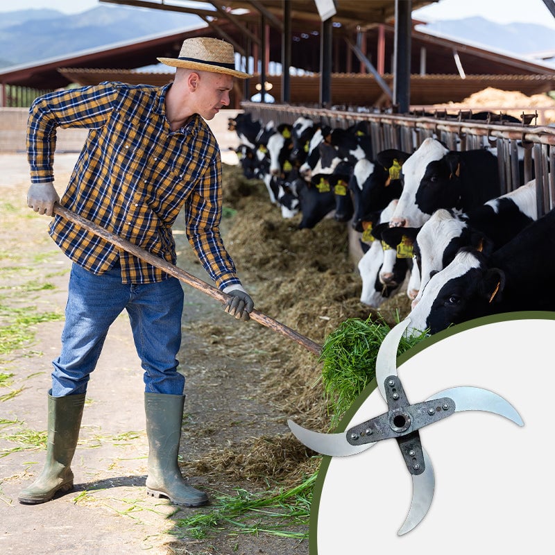 🎉Limited Time Offer 🎉Household Farming Grass Shredder Knife Blades