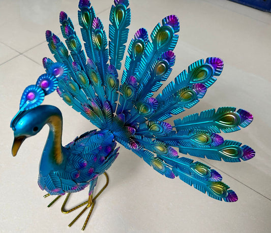 Peacock Outdoor Statue