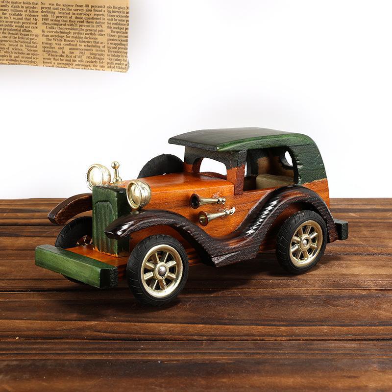 Stylish Vintage Wood Car