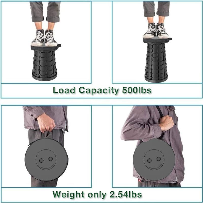 🔥Last Day Promotion 49% OFF-2025 Upgraded Heavy-Duty Collapsible Portable Stool