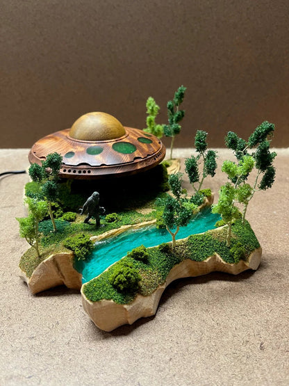 🔥LAST DAY SALE 50% OFF -🛸 Mystical Wooden UFO Collection