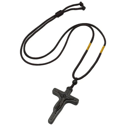 ✝️100% Handmade Jesus Cross Wooden Necklace(Jack Miller Handmade®)