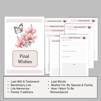 🔥LAST DAY 49% OFF - End of Life Planner