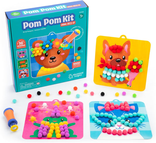🔥2025 Hot Sale 49% OFF - 🎁Educational Insights Pom Pom Kit