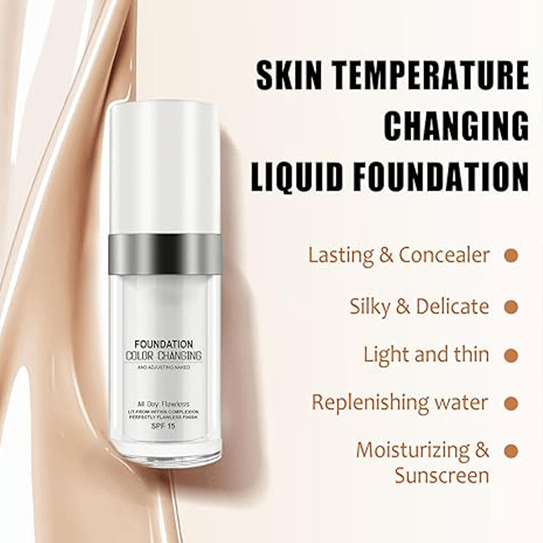 🎁LAST DAY BUY 1 GET 1 FREE🔥2025 Colour Changing Mature Skin Foundation