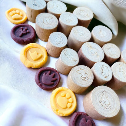 🔥Last 4 hours Sale: Save 49%-Animal Tracks Wood Stamp Set