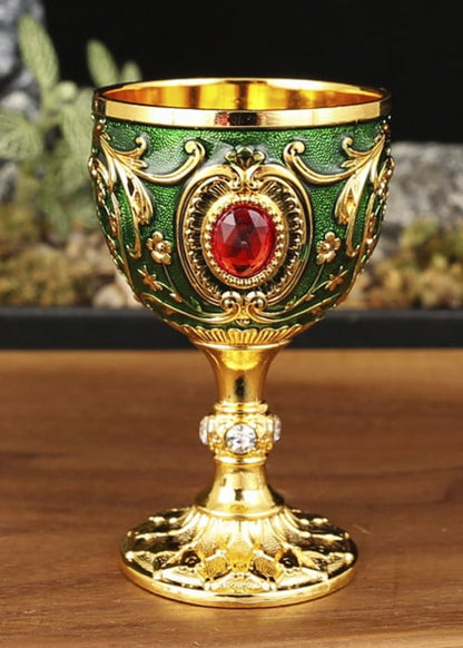 Vintage Metal Wine Cups