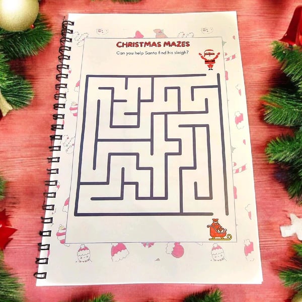 Christmas Activities Book for Kids🎅🎁