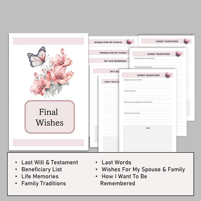 🔥LAST DAY 49% OFF - End of Life Planner