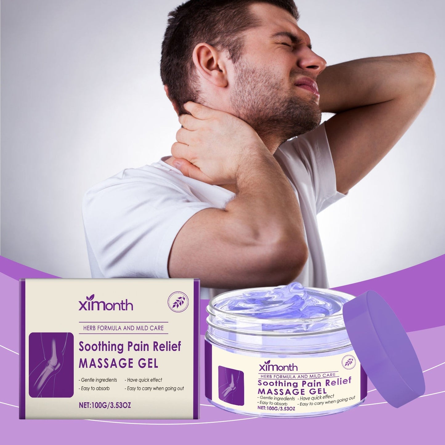 Final Day 79% OFF 🔥 Kerain Purple Gel 🧊 Refuse pain and inflammation