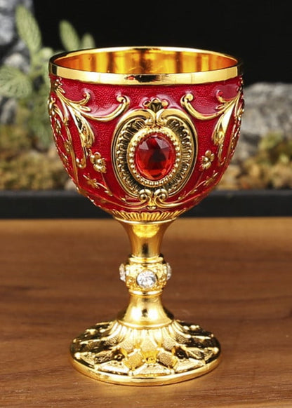 Vintage Metal Wine Cups