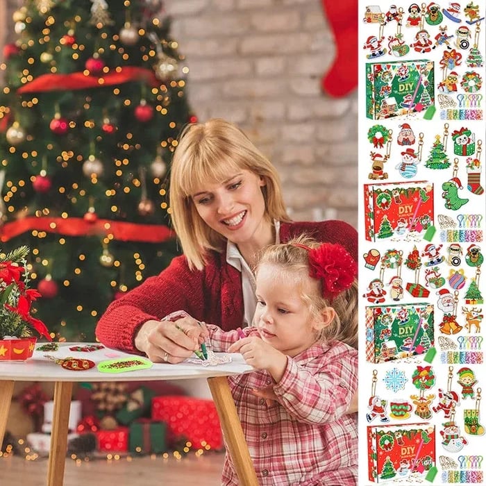 🎄Start preparing for your Christmas -🎅Christmas Painting Sticker Kit