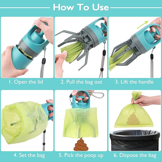 petizer Portable Dog Poop Scooper