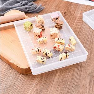 5-piece Snowflake Crispy Non stick Shaped Cooling Mold 112 Grid Active Bottom Beef Candy Handmade DIY Set