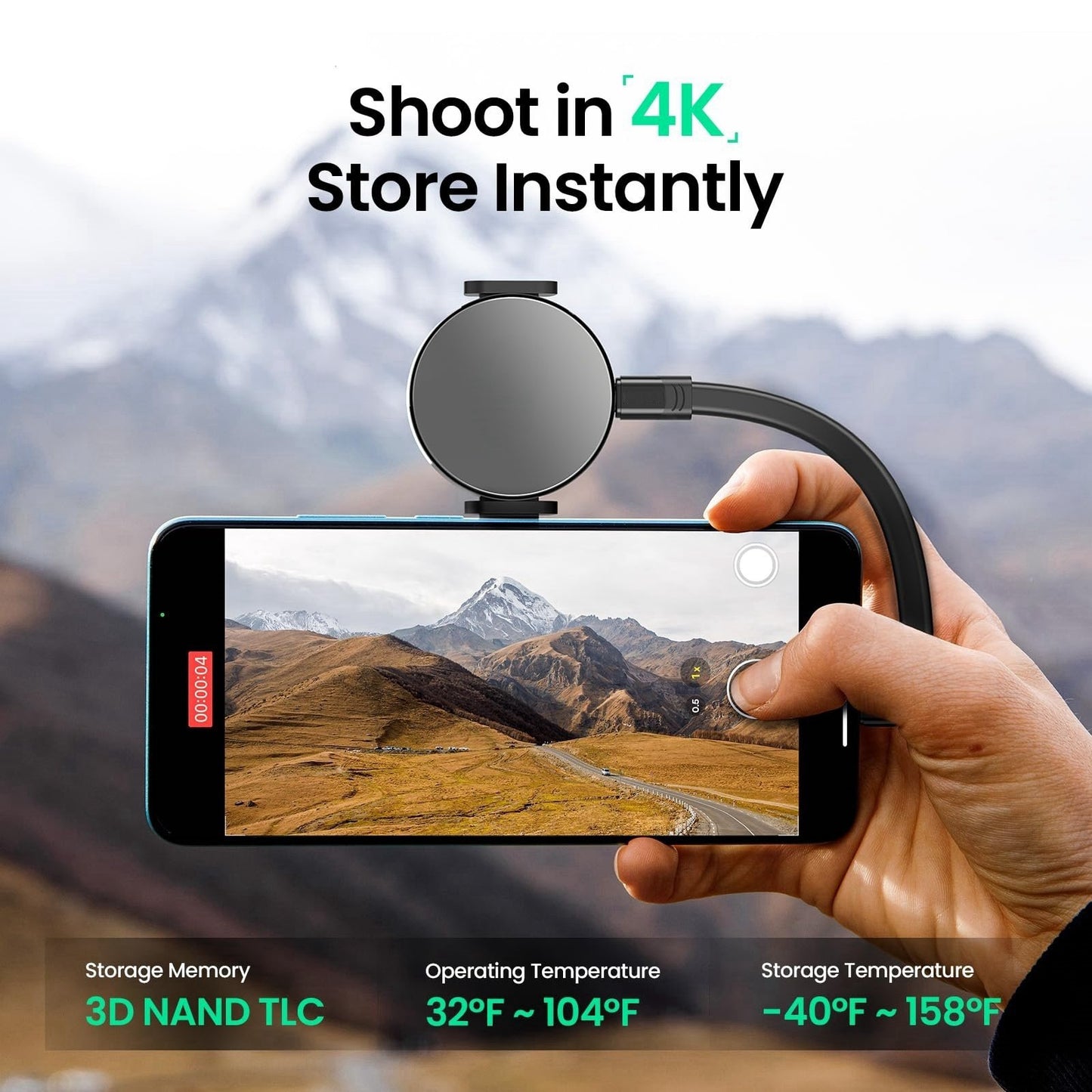 2TB Magnetic Portable SSD