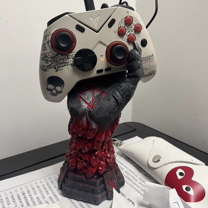 Berserk Statue Hand of God Devil Right Hand Skull Rune Sculpture