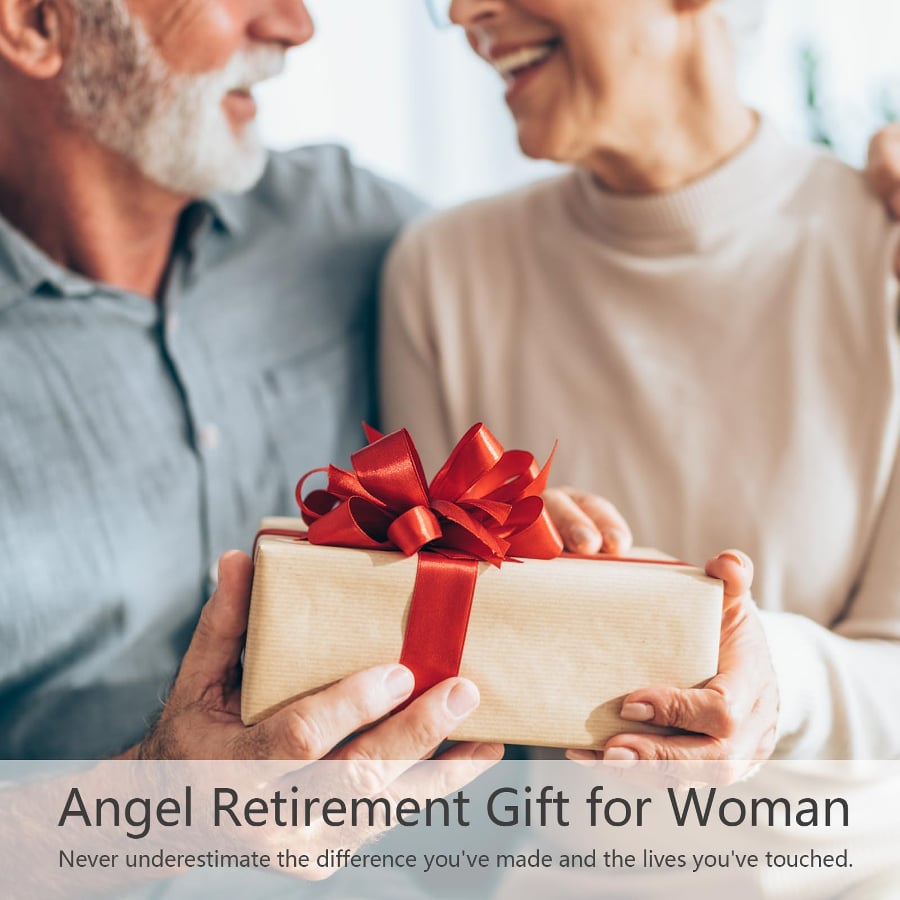 ❤️LAST DAY 49% OFF👼💐A retired woman's flower angel sculpture gift🎁💖