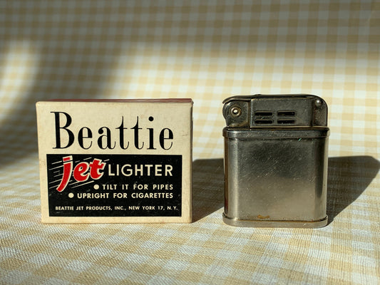 Vintage 1950 Beattie Jet Lighter