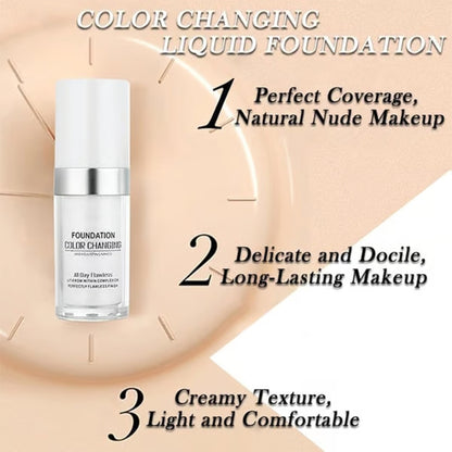 🎁LAST DAY BUY 1 GET 1 FREE🔥2025 Colour Changing Mature Skin Foundation