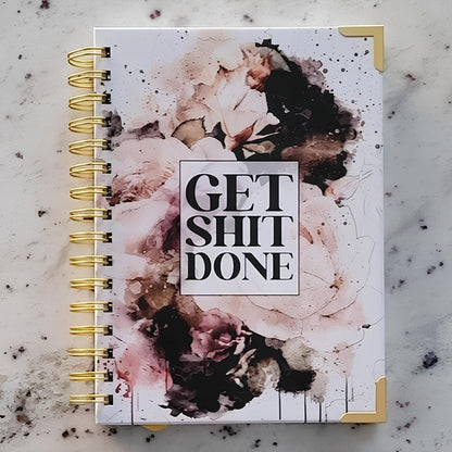 🔥LAST DAY 49% OFF - 💢Get Shit Done Sweary Planner | Undated Planner