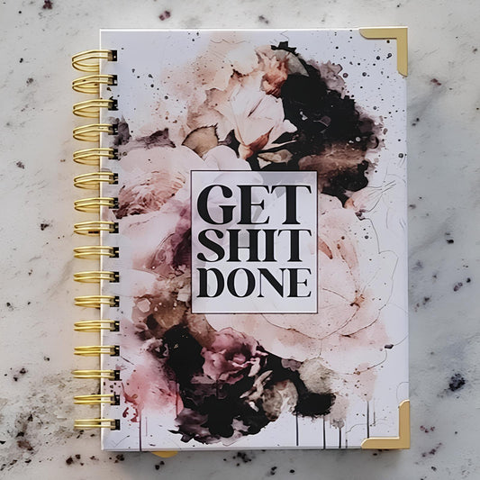 🔥LAST DAY 49% OFF - 💢Get Shit Done Sweary Planner | Undated Planner