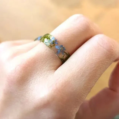 🌸2025 Spring New Sale - Handmade Floral Ring